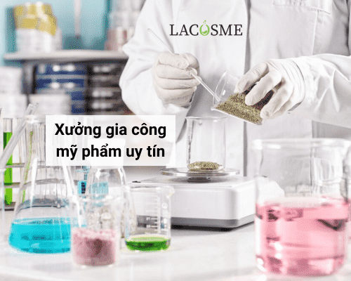 Xưởng gia công mỹ phẩm uy tín